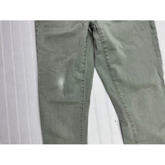 SO Size 3 Womens Jeans Low Rise Jegging Stretch Green - Picture 5 of 5